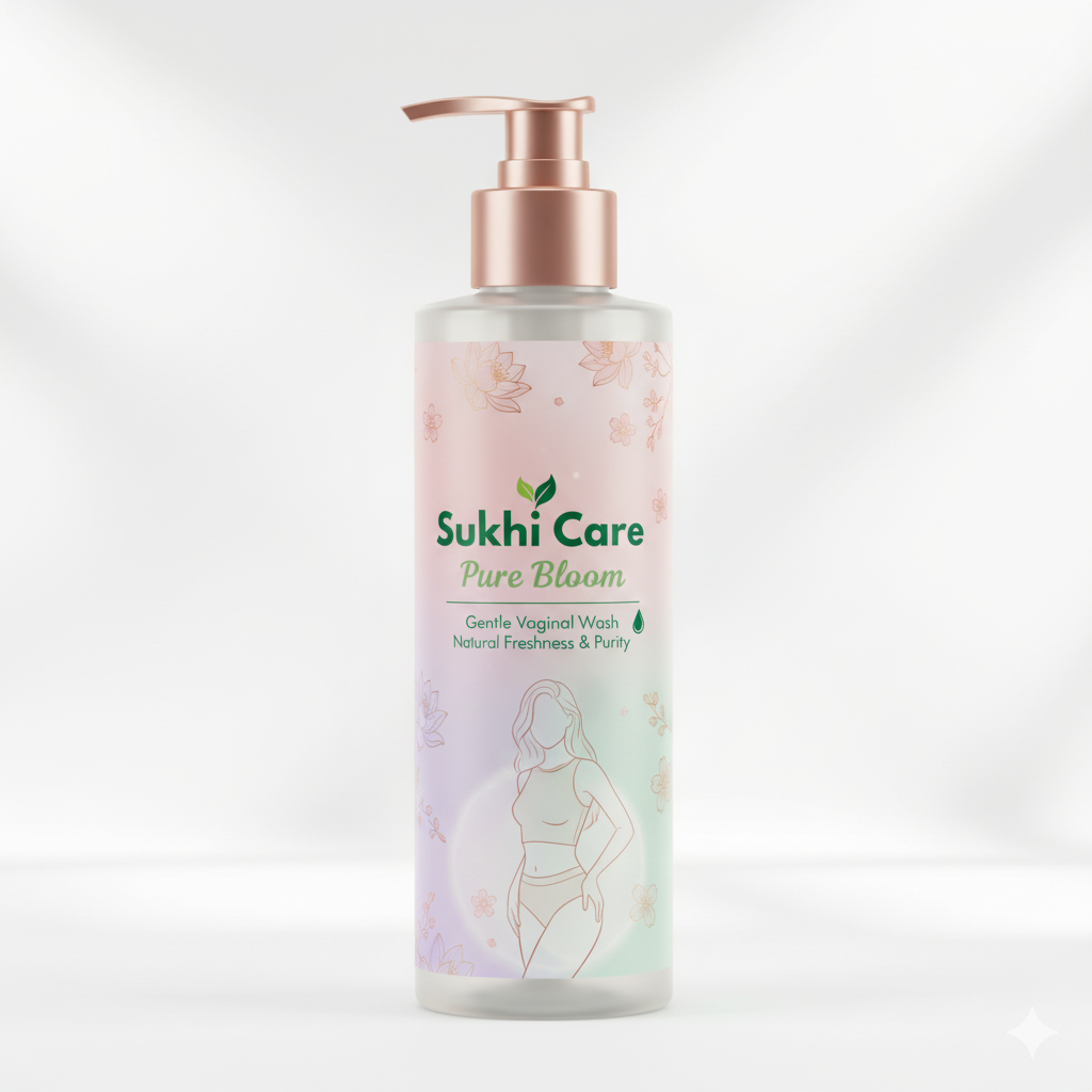 Sukhi Care Pure Bloom – Gentle Vaginal Wash